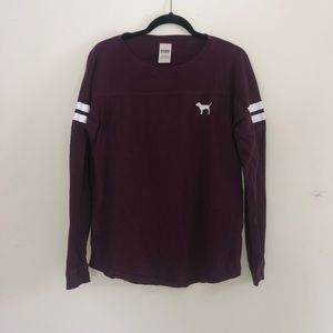 PINK Open back comfy top